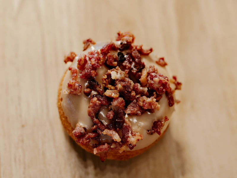 Maple Bacon Donut Grilled Cheese