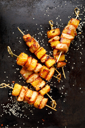 Grilled Marinated Pineapple Skewers – Richards Maple Products