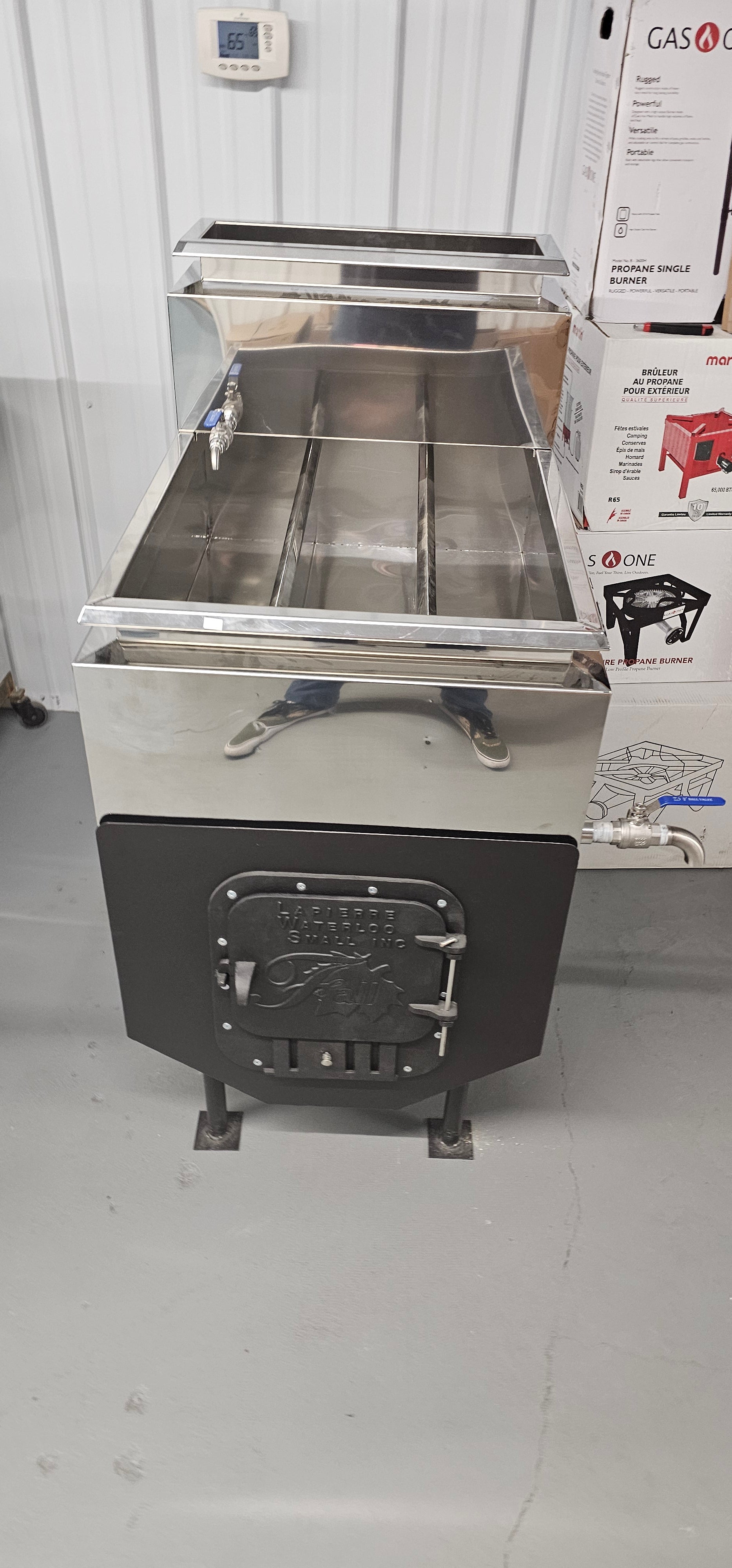 Lapierre Barrel Evaporator 24"x36" Richards Maple Products