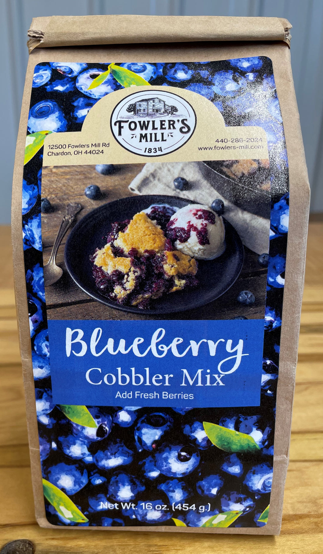Fowler's Mill Blueberry Cobbler Mix