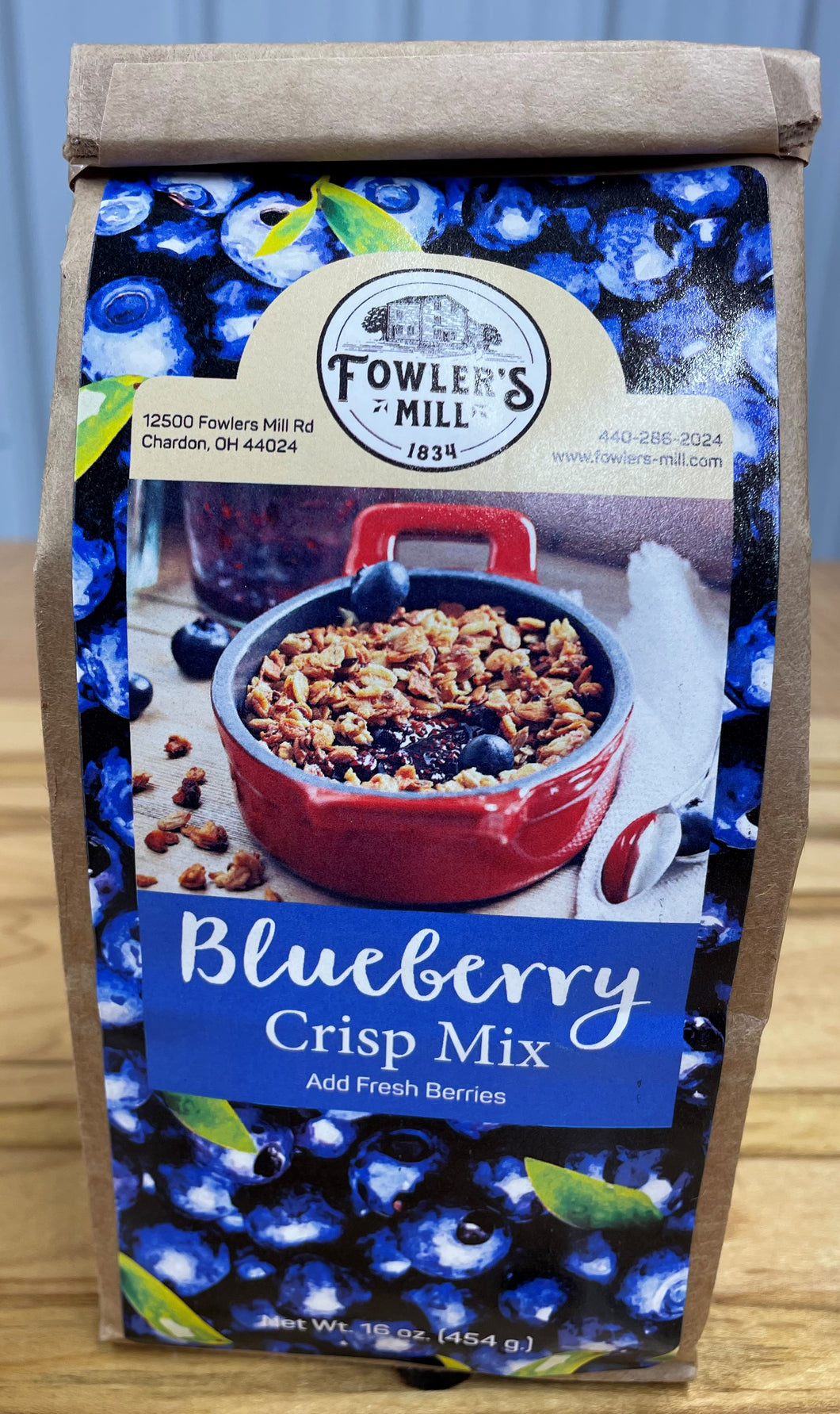 Fowler's Mill Blueberry Crisp Mix