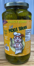 Load image into Gallery viewer, Saucy Sows Dill Pickle Slices
