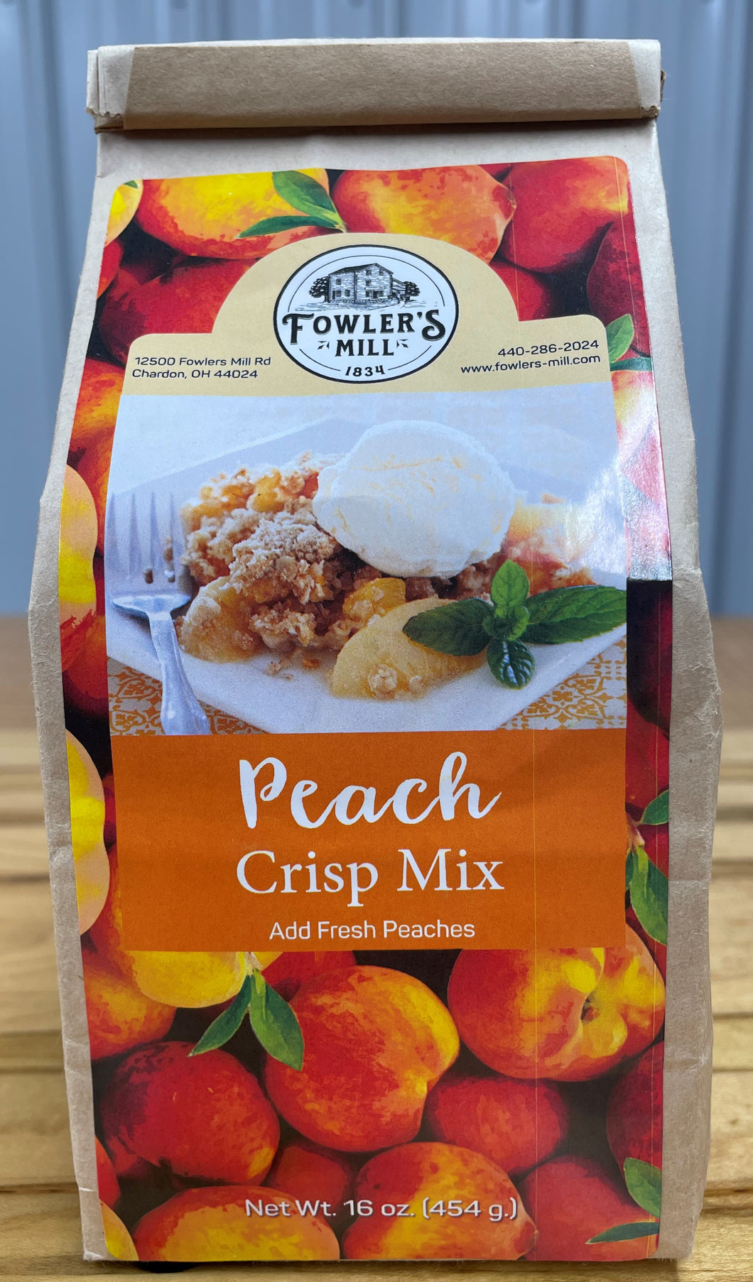 Fowler's Mill Peach Crisp Mix