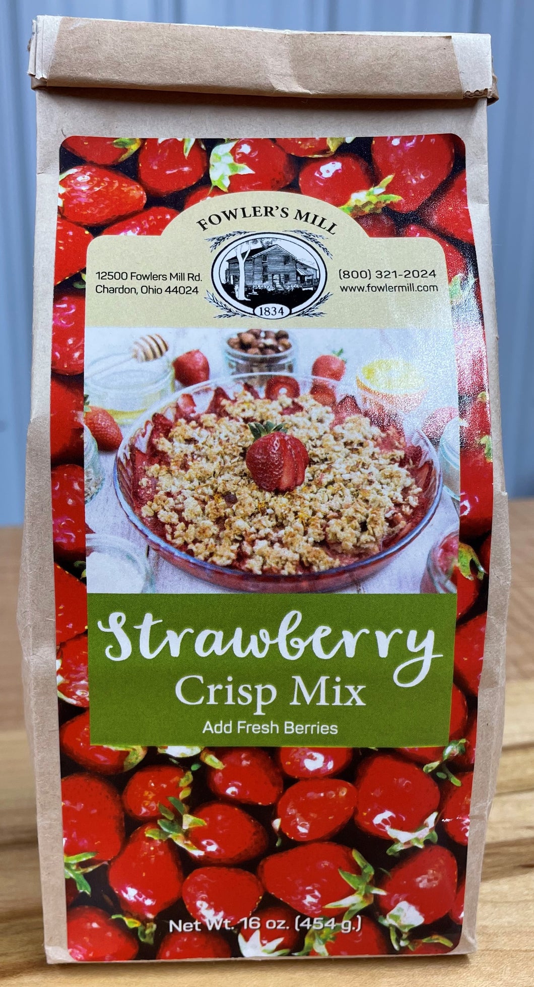 Fowler's Mill Strawberry Crisp Mix