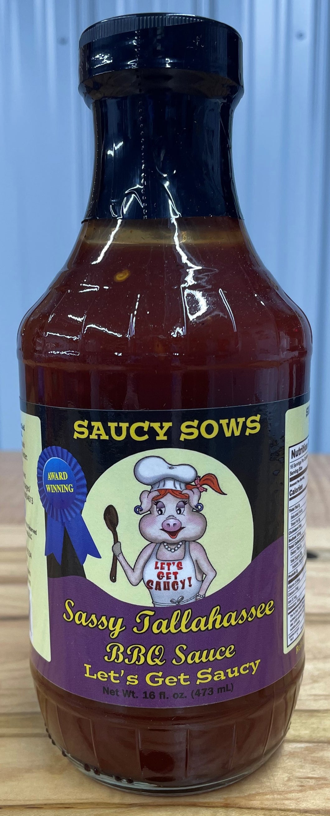 Saucy Sows Sassy Tallahassee BBQ Sauce