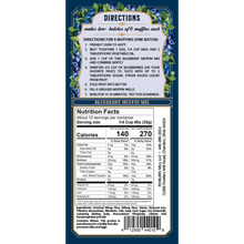 Load image into Gallery viewer, Fowler&#39;s Mill Blueberry Muffin Mix
