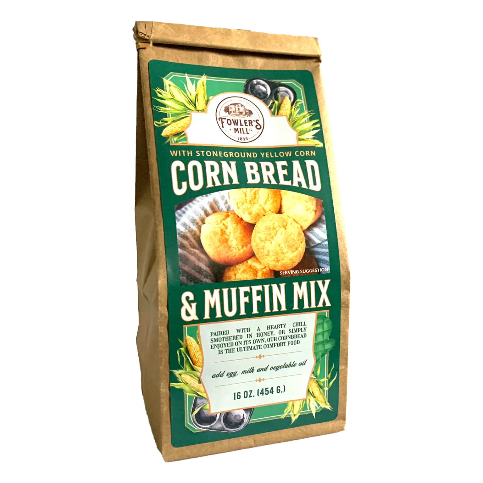 Fowler's Mill Corn Bread & Muffin Mix