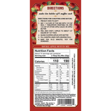Load image into Gallery viewer, Fowler&#39;s Mill Double Apple Muffin Mix
