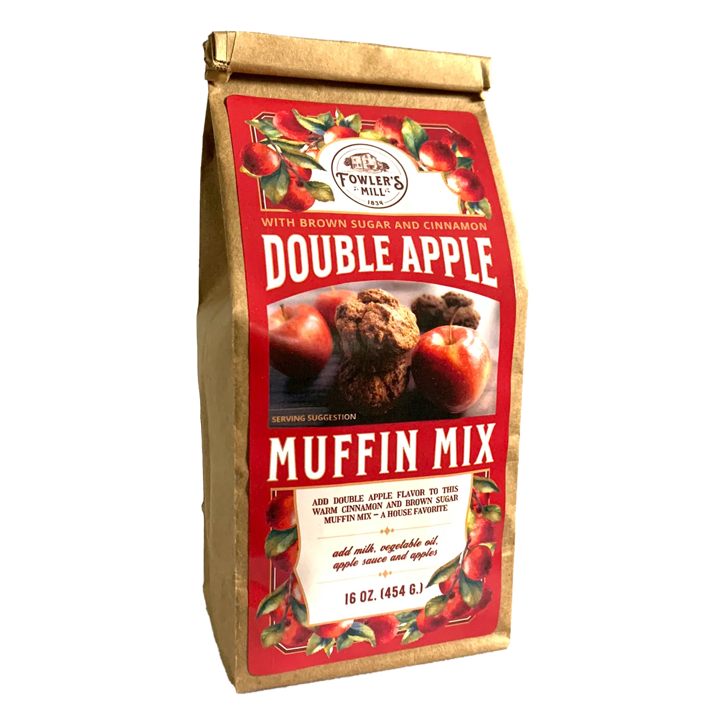 Fowler's Mill Double Apple Muffin Mix