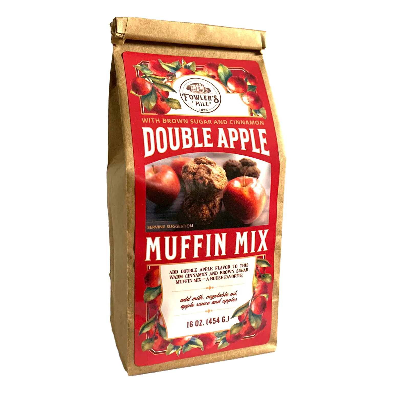 Fowler's Mill Double Apple Muffin Mix