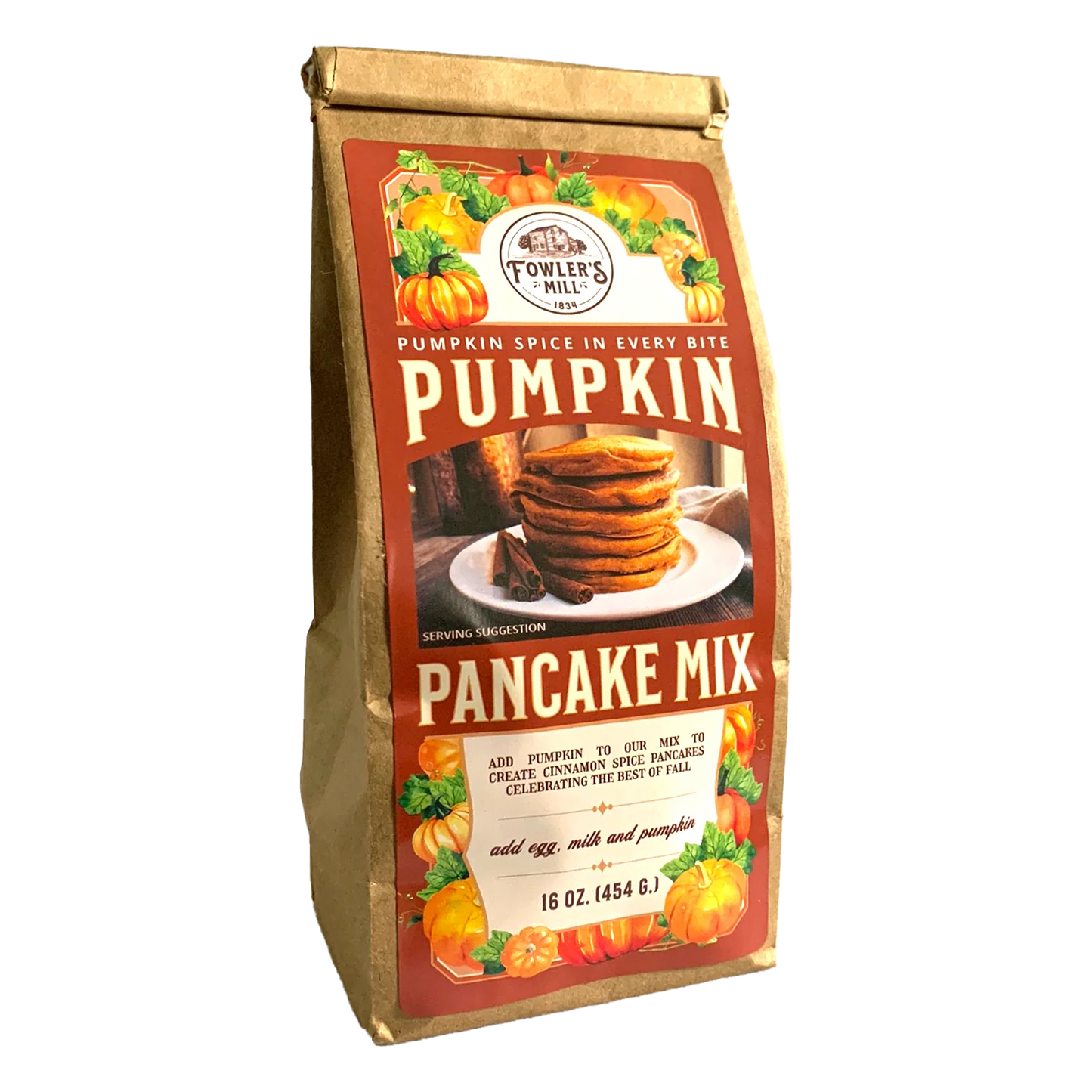 Fowler's Mill Pumpkin Pancake Mix