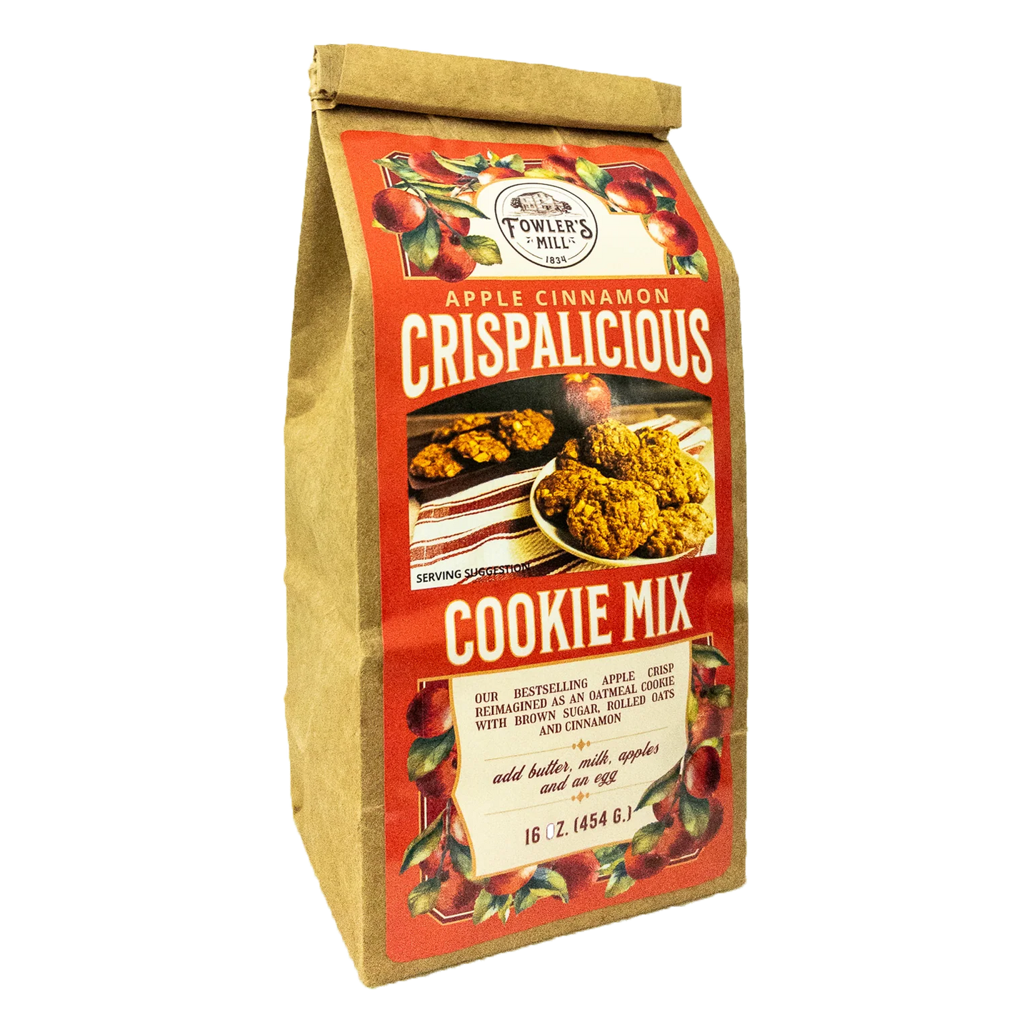 Fowler's Mill Apple Cinnamon Crispalicious Cookie Mix