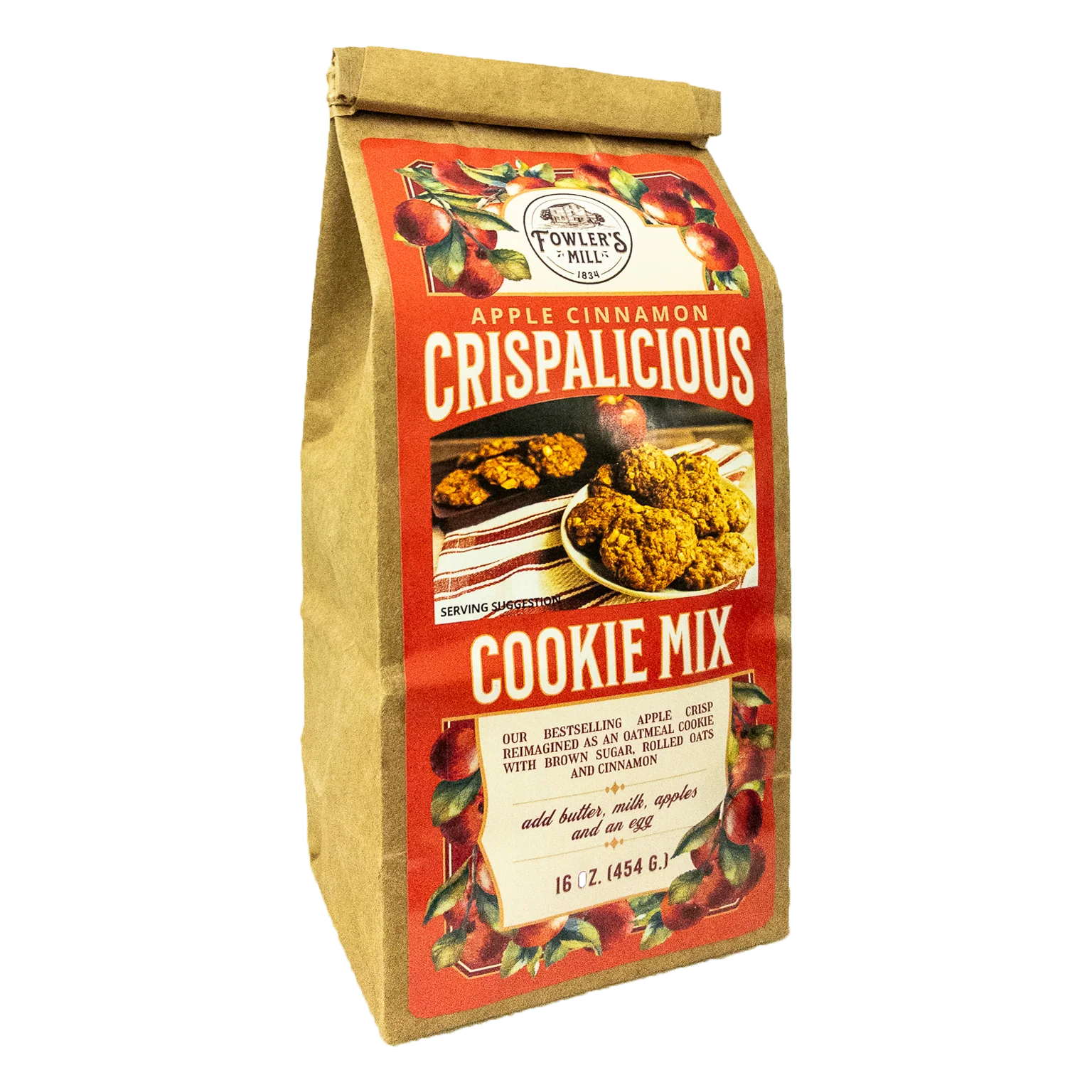 Fowler's Mill Apple Cinnamon Crispalicious Cookie Mix