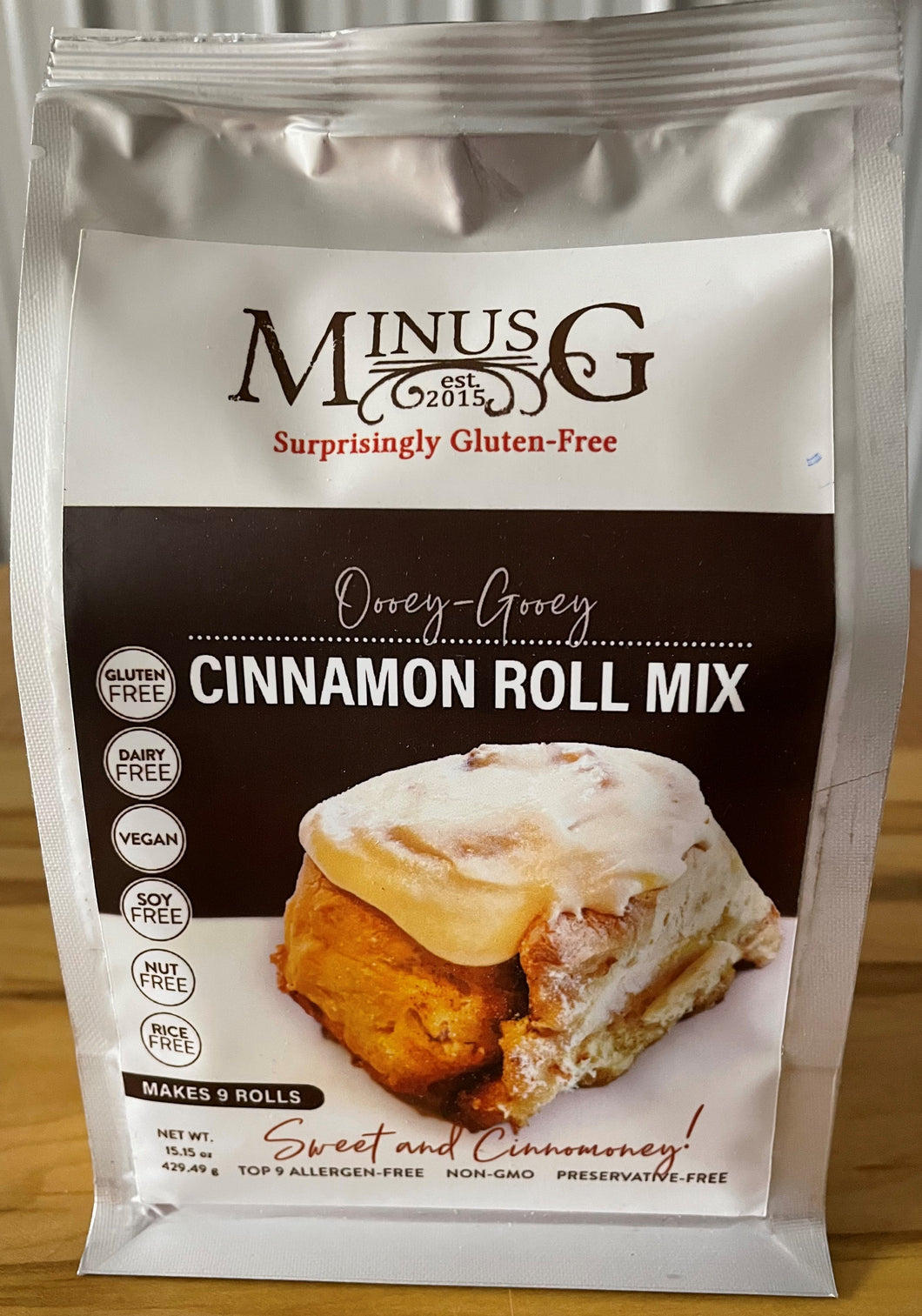 MinusG Cinnamon Roll Mix