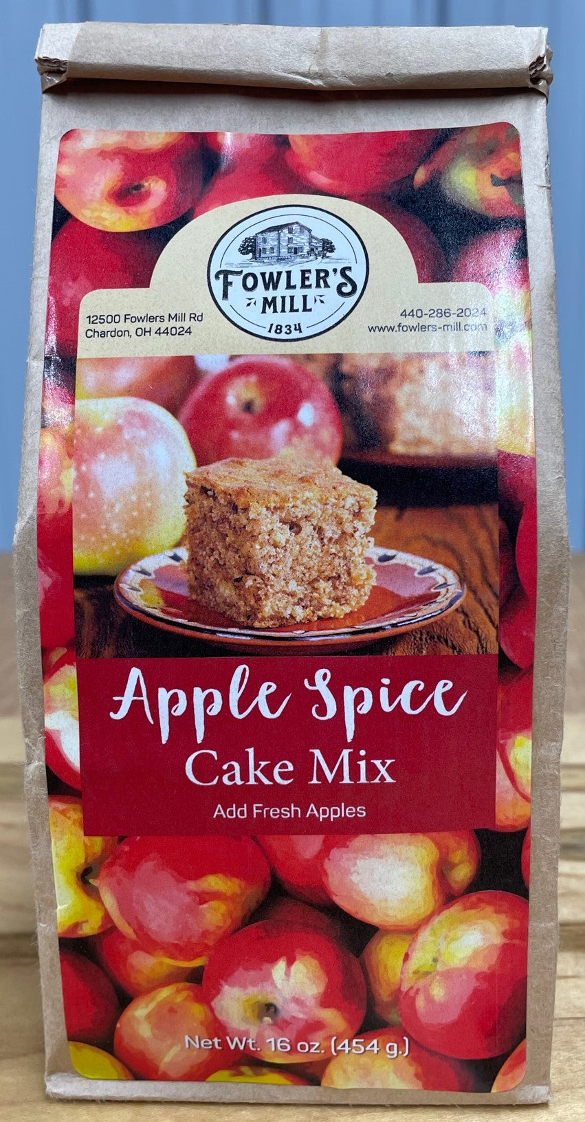 Fowler's Mill Apple Spice Cake Mix