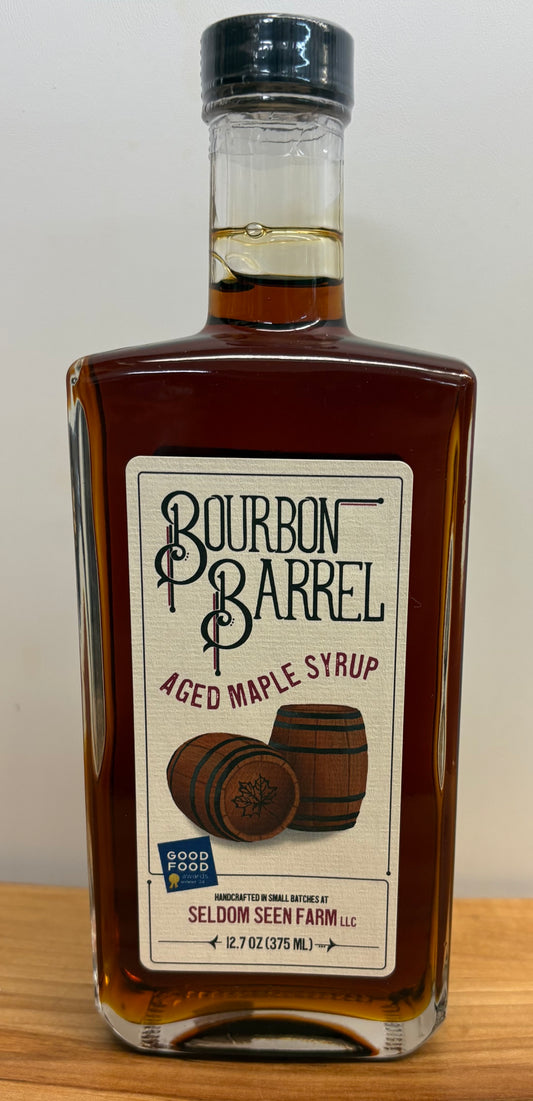 Bourbon Barrel Aged Maple Syrup *GOOD FOOD AWARD WINNER*