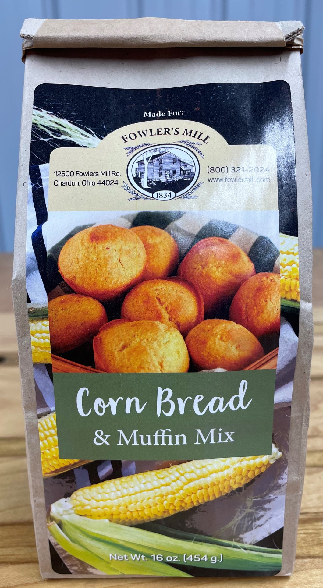 Fowler's Mill Corn Bread & Muffin Mix