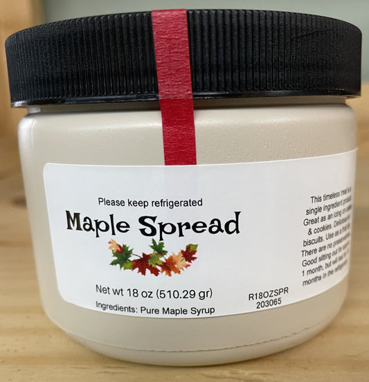 Maple Spread - 18 oz.