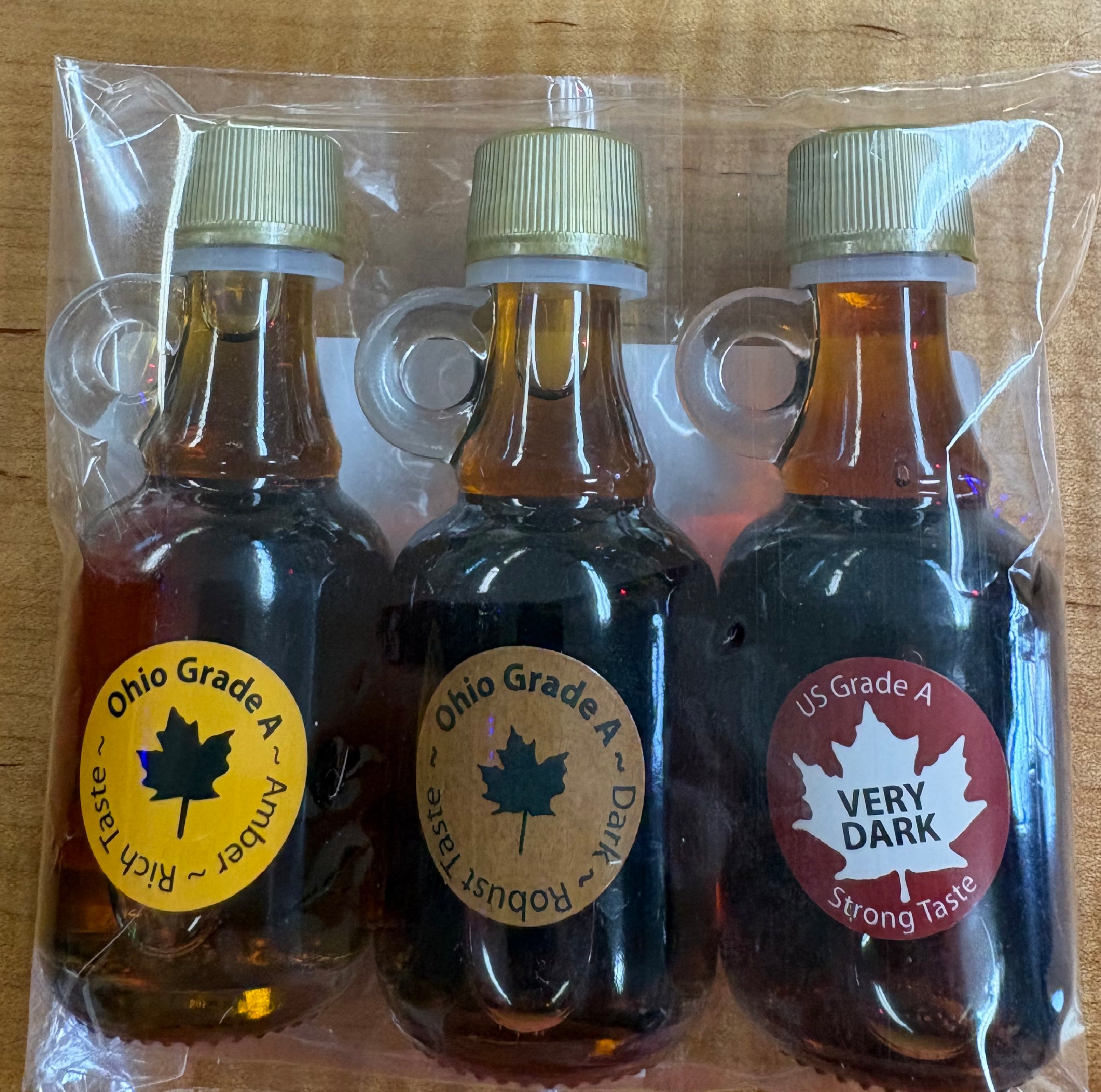 Pure Maple Syrup Sample Pack (3)