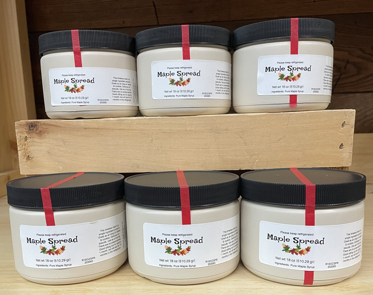 Maple Spread - 6 - 18 oz. Containers