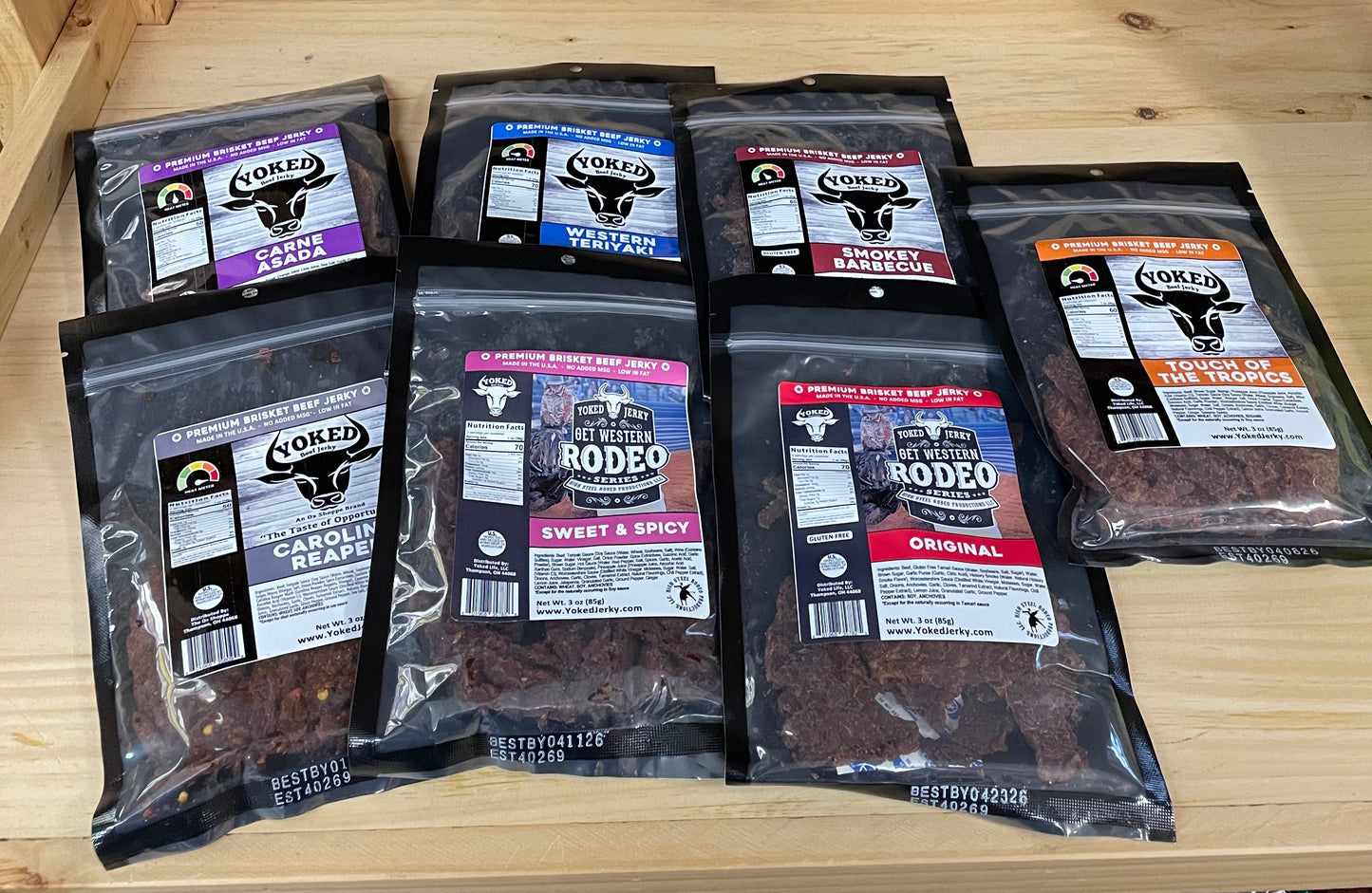 Yoked Jerky - 3 oz.
