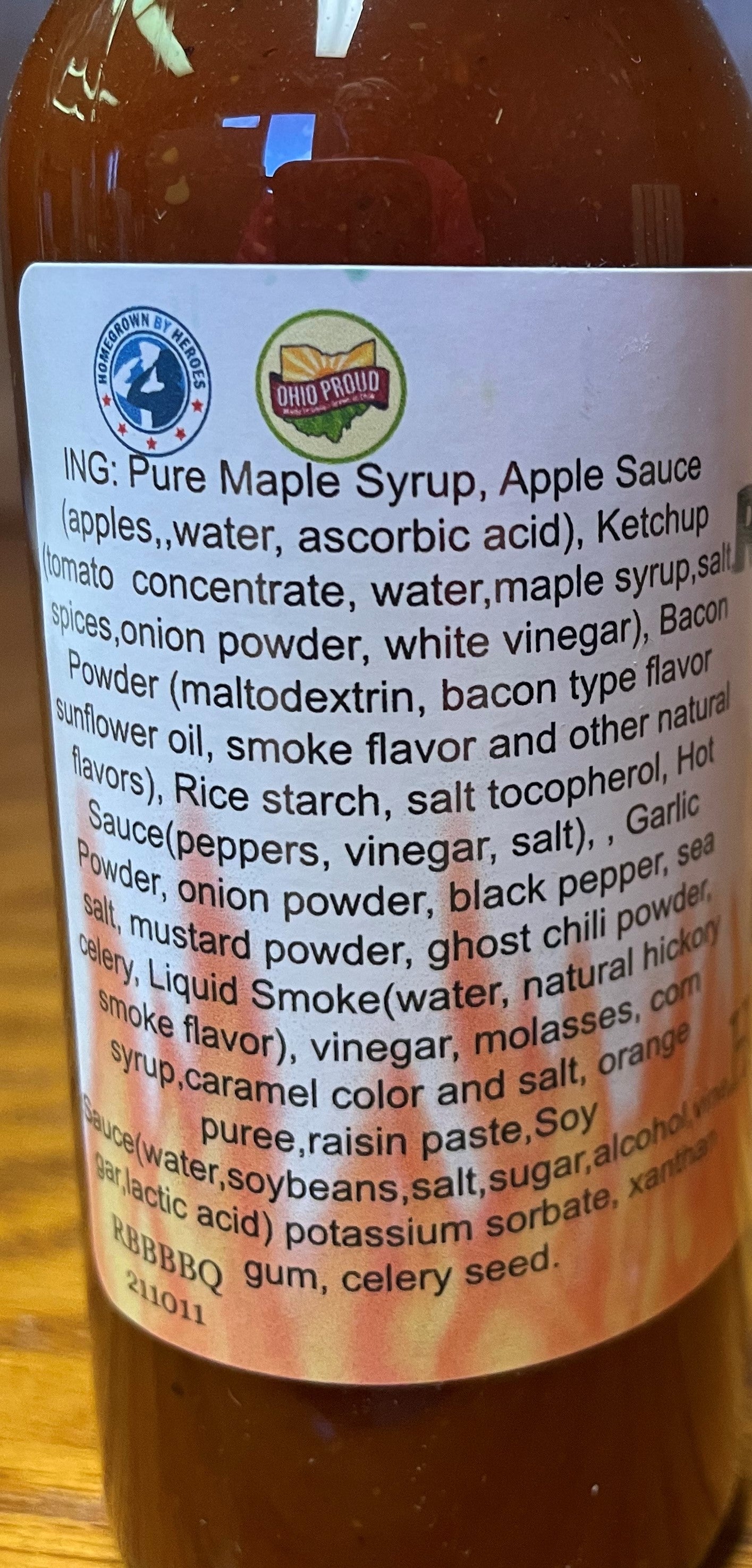 Blazin BBQ Bacon Hot Sauce