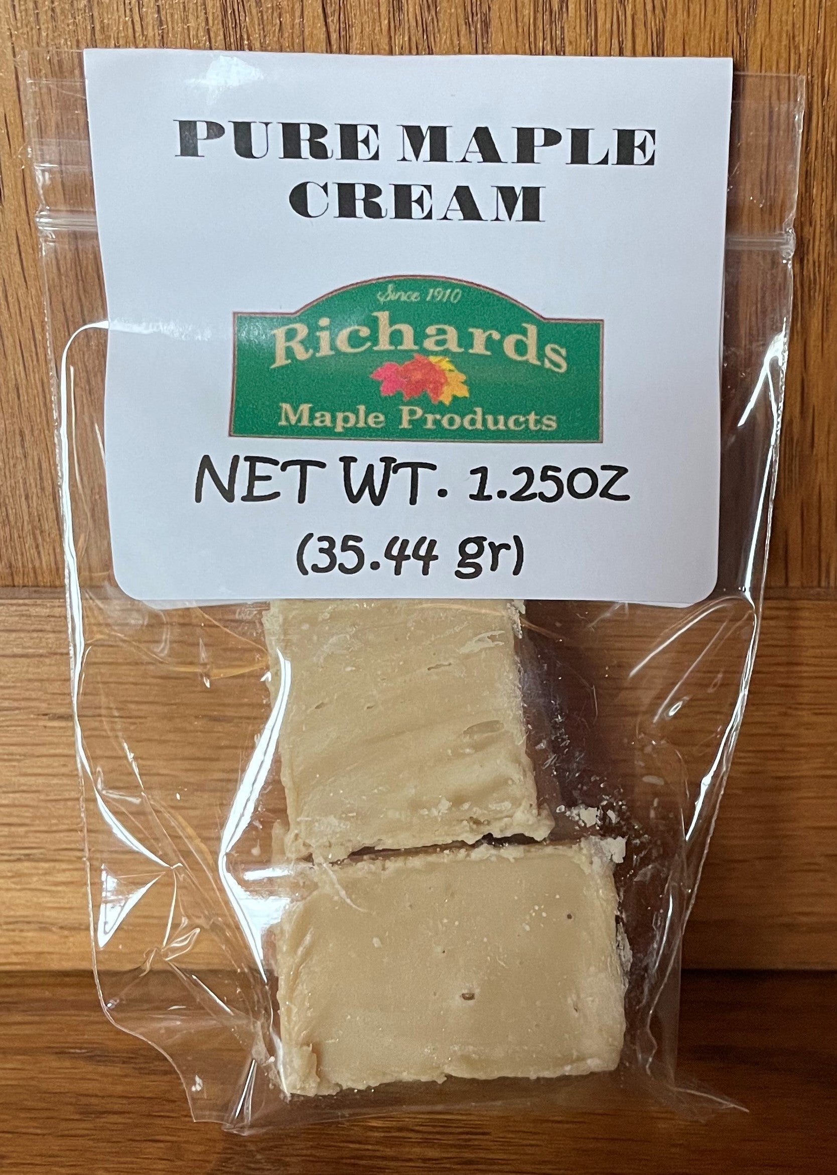 Maple Cream - 1.25 oz.