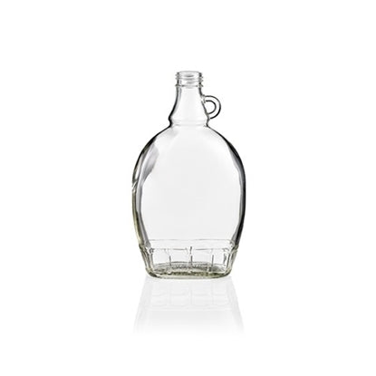 Glass Bottle Flat Cruet 500ML