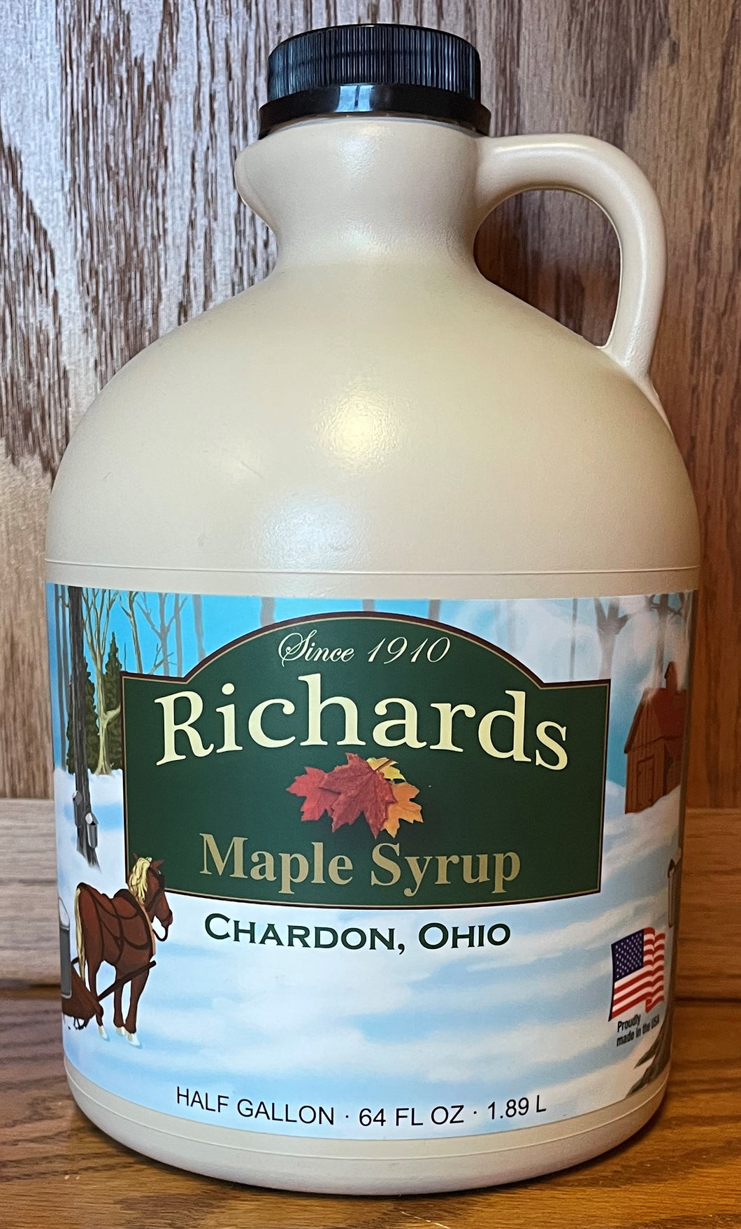 Half Gallon Pure Maple Syrup