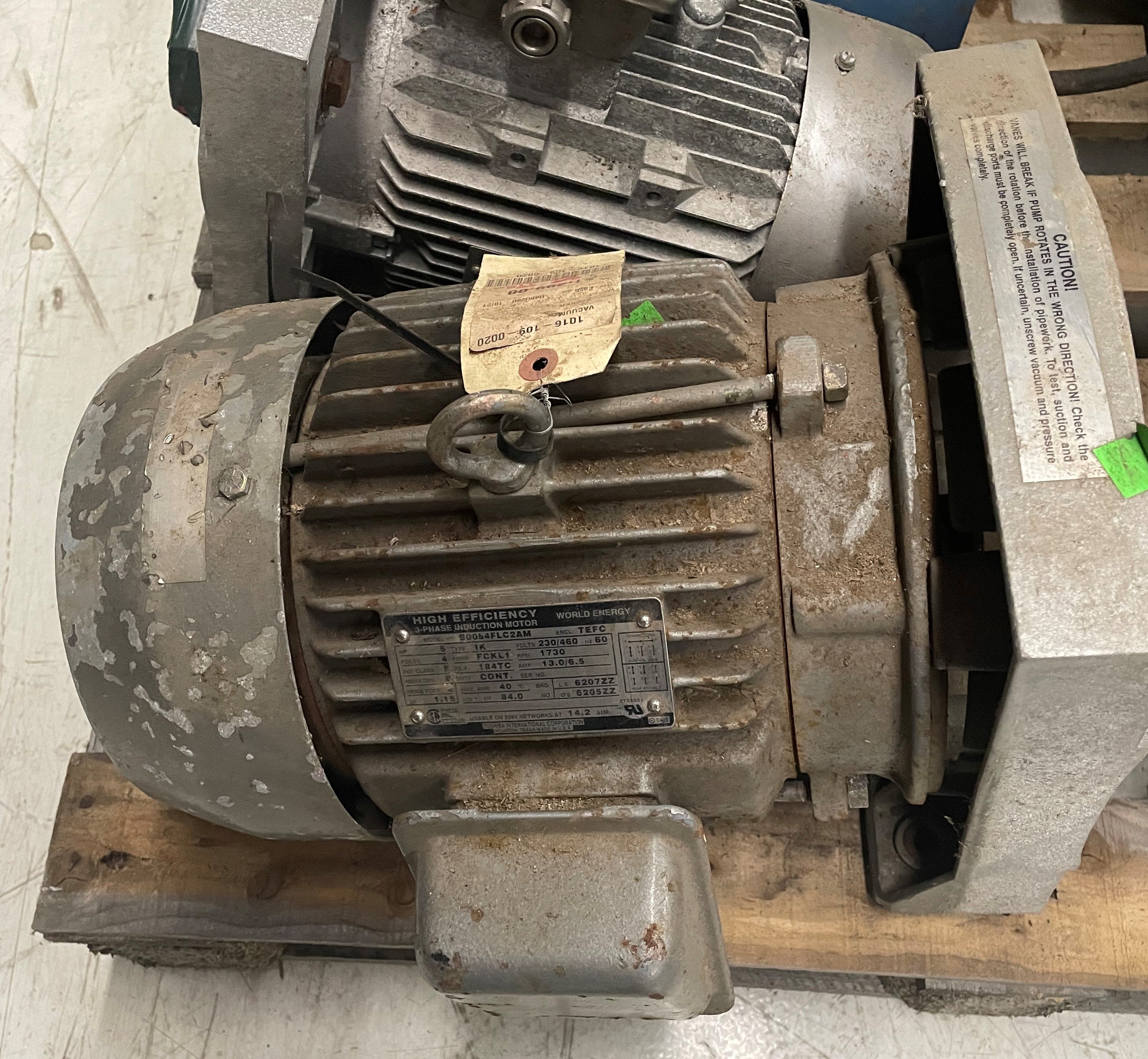 USED 3-Phase Induction Motor – Richards Maple Products