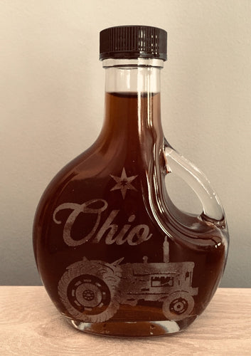 Ohio Tractor Etched 250ml Bottle