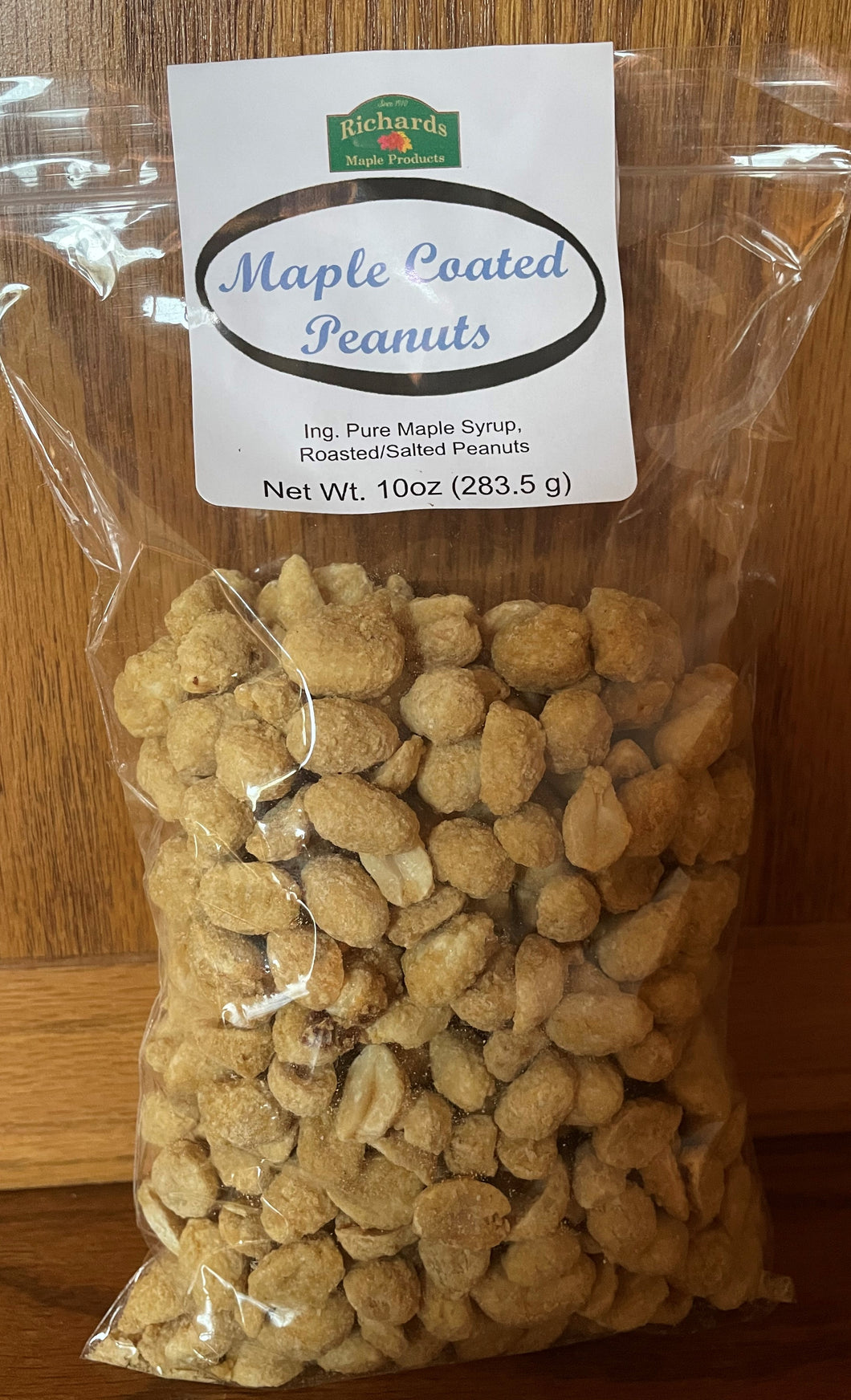 Maple Coated Peanuts - 10 oz. Bag