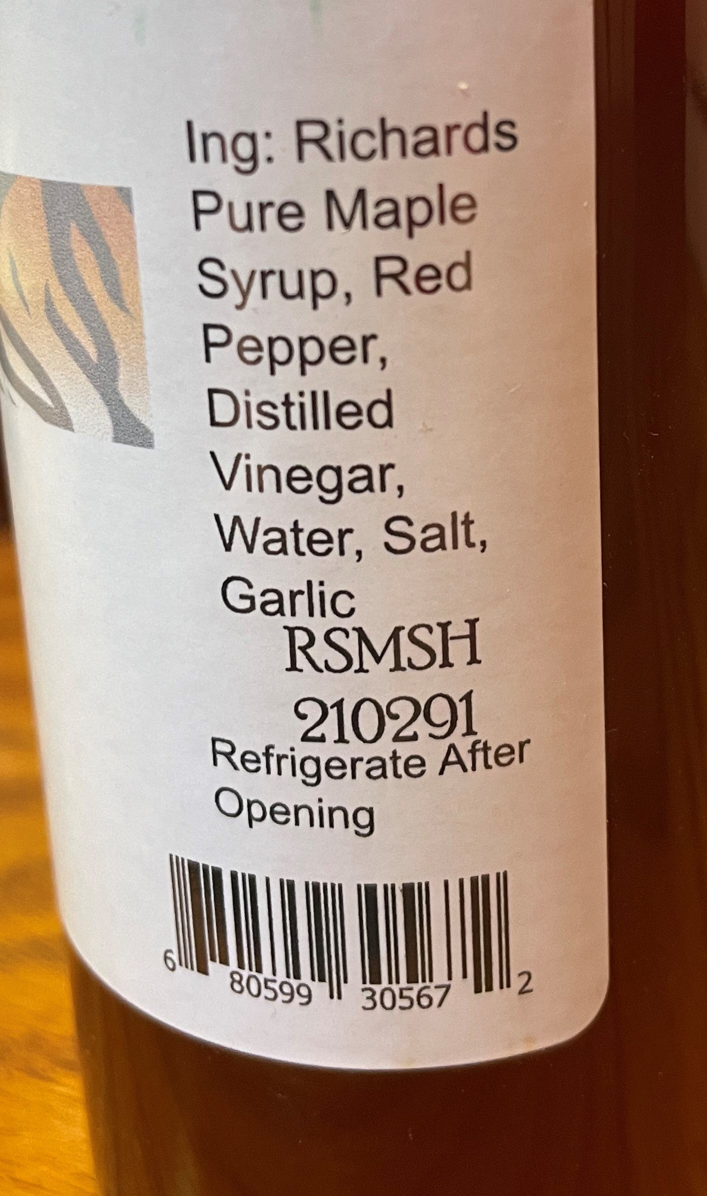 Sweet Heat Hot Sauce