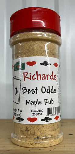 Best Odds Maple Rub