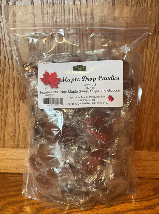 Maple Drop Candy - 2 Pound Bag