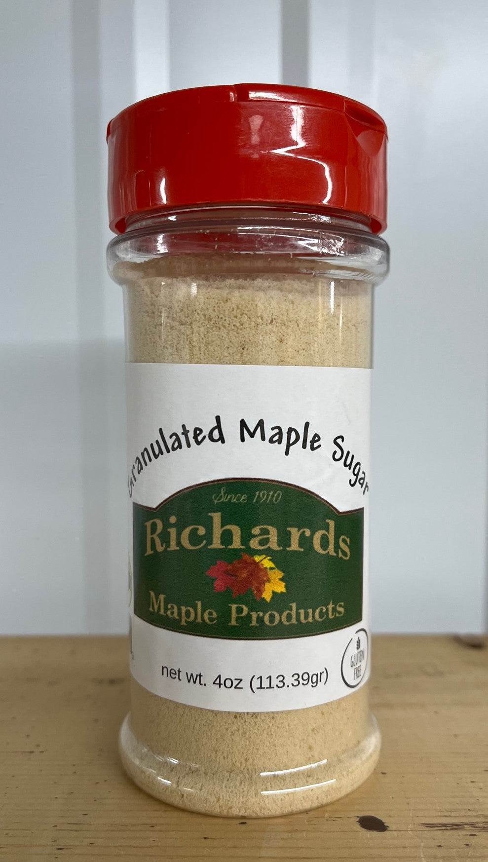 Granulated Maple Sugar 4 oz shaker