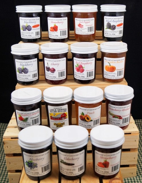 6 Jars of Jam, Jelly, or Butter (Assorted Flavors)