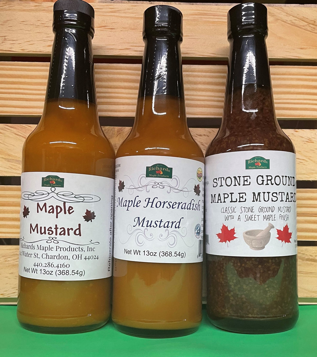 Maple Mustard - 13 oz. 3-Pack (Assorted Flavors)