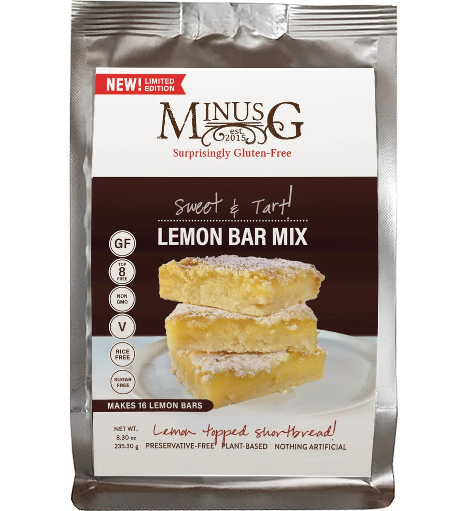MinusG Lemon Bar Mix