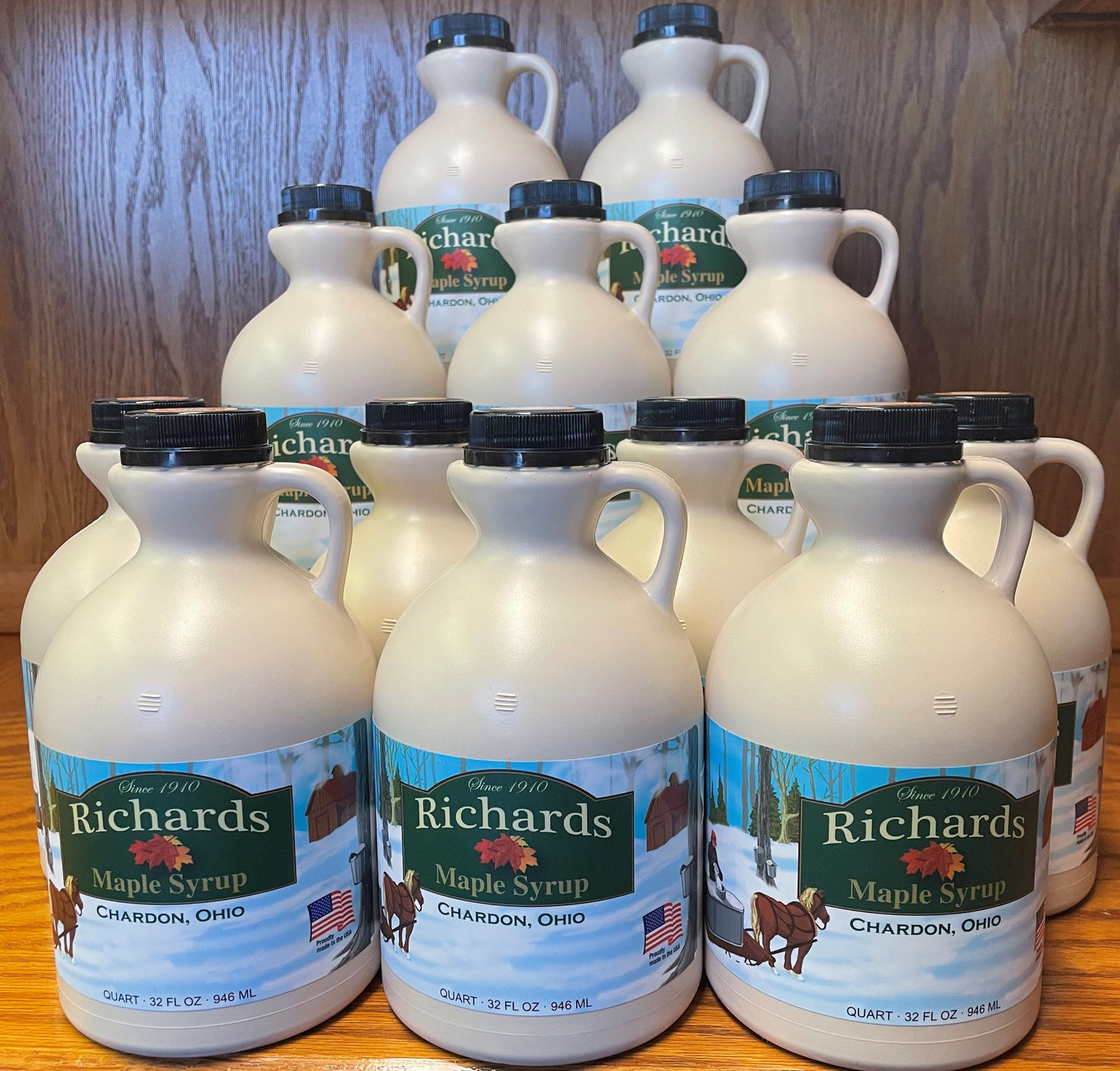 Quarts - 12 - Pure Maple Syrup