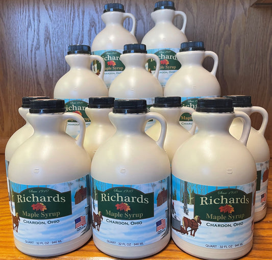 Quarts - 12 - Pure Maple Syrup